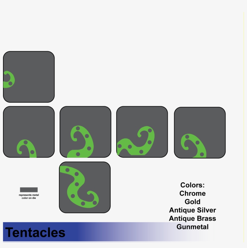 Metal Tentacles D6 - Diagram, transparent png