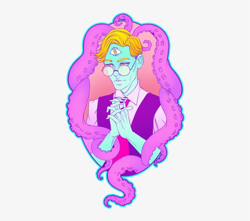 Tentacle Clipart Transparent - Cecil Gershwin Palmer Fan Art, transparent png