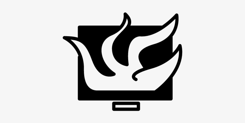 Computer Monitor With Tentacles - Computer Monitor, transparent png
