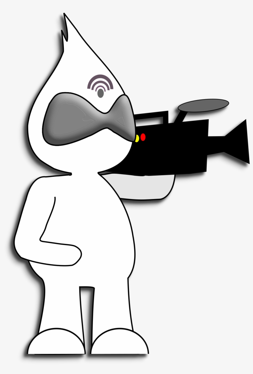 This Free Icons Png Design Of White Character Video, transparent png