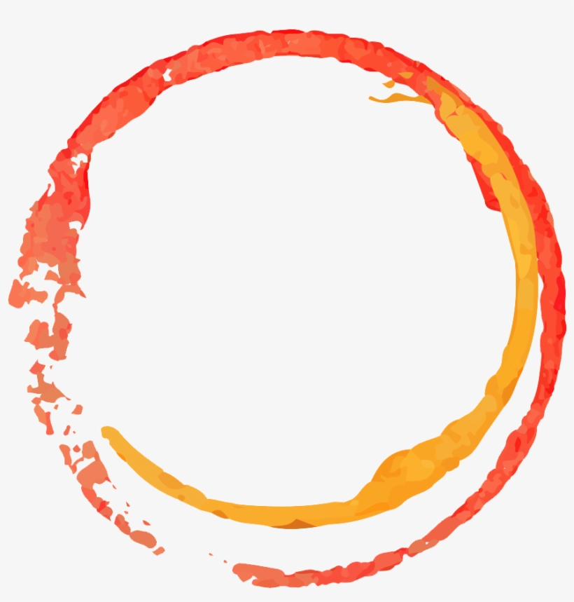 Brush Stroke Png Orange - Orange Brush Stroke Png, transparent png
