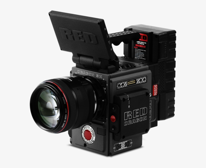 Scarlet W Weapon Body With V Lock - Red Camera Scarlet W, transparent png