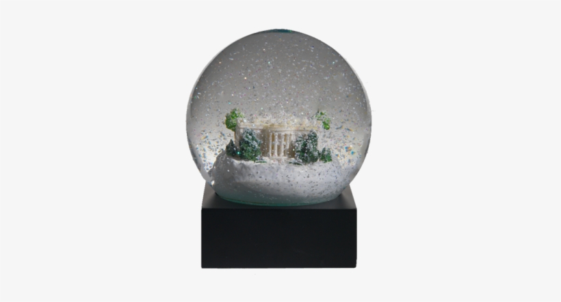 This Snow Globe Celebrates The Historic White House, - Snow Globe House Png, transparent png