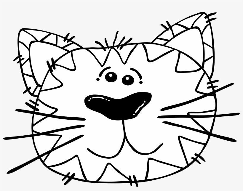 This Free Icons Png Design Of Cartoon Cat Face, transparent png
