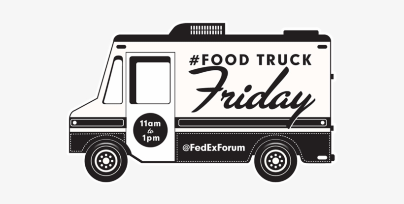 "food Truck Fridays" To Debut At Fedexforum On July - Food Truck Png Transparent, transparent png