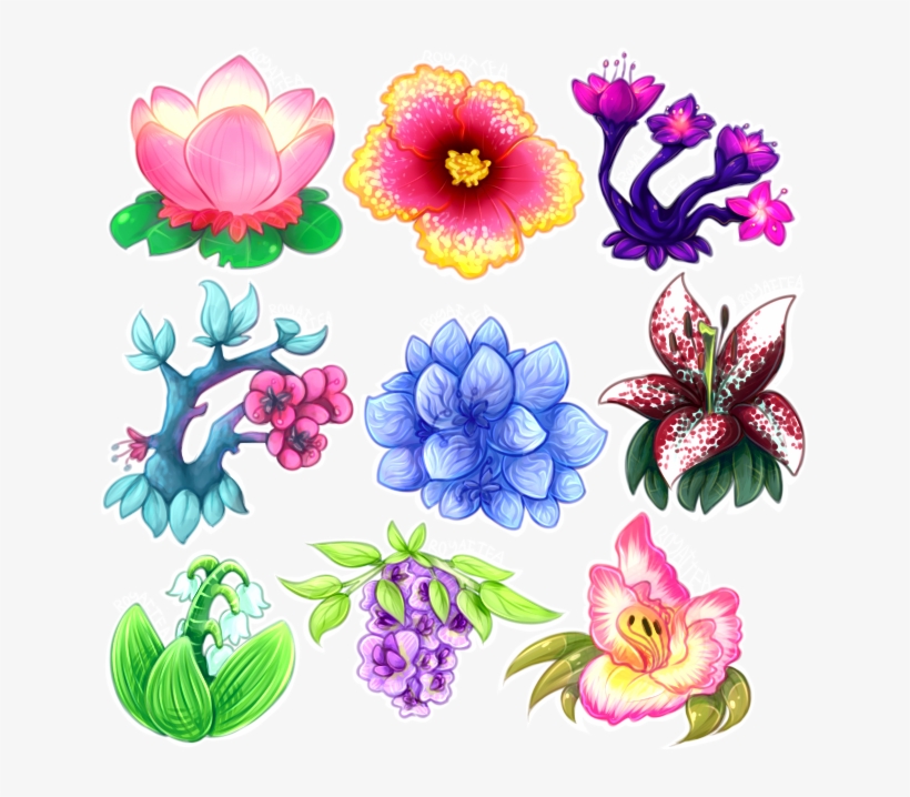 Floral Aesthetic - Drawing, transparent png