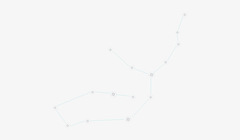 Virgo Constellation - Necklace, transparent png
