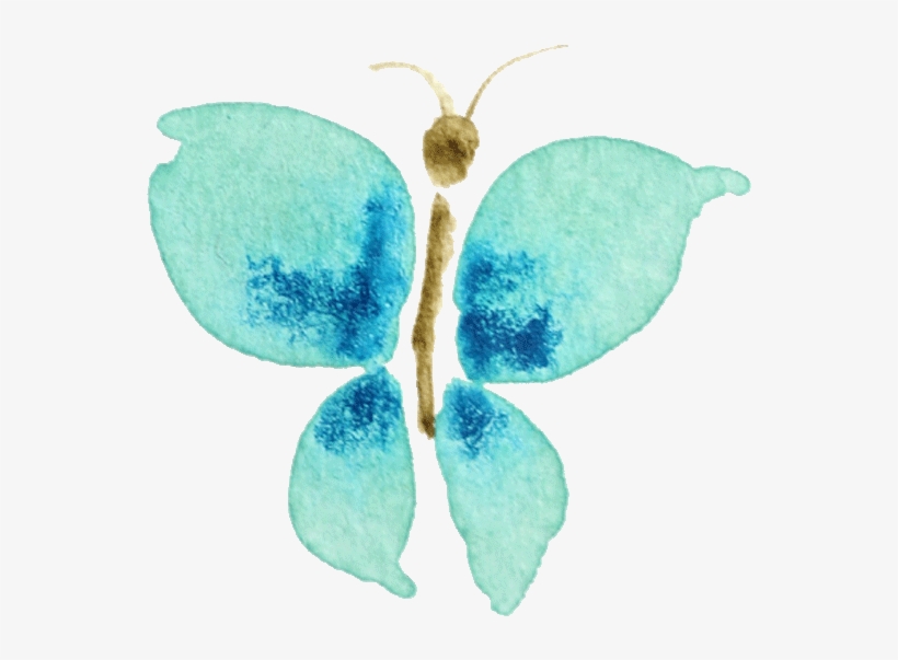 Page Template Default,page,page - Water Color Butterfly Clip Art, transparent png