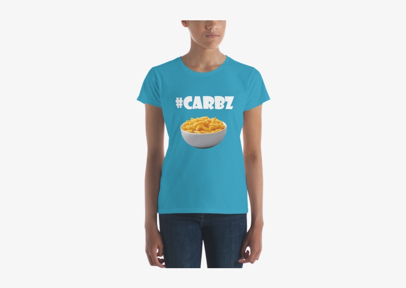 Mac 'n Cheese Carbz Ladies Shirt - T-shirt, transparent png