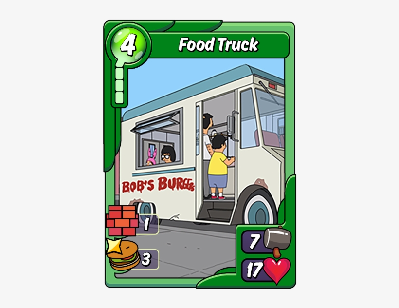 Food-truck - Bobs Burgers Food Truck Gif, transparent png