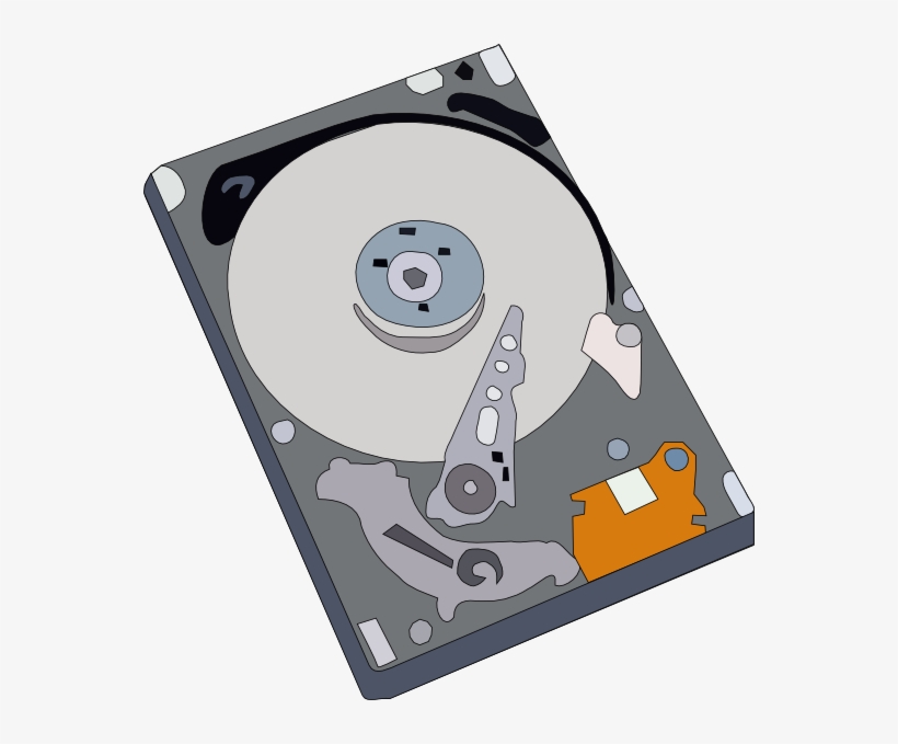 La Edición De Disco Duro - Hard Disk Clipart, transparent png
