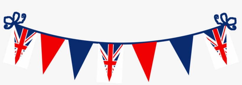 Union Jack Flag Animal Silhouettes United Kingdom Bunting - Union Jack Bunting Png, transparent png