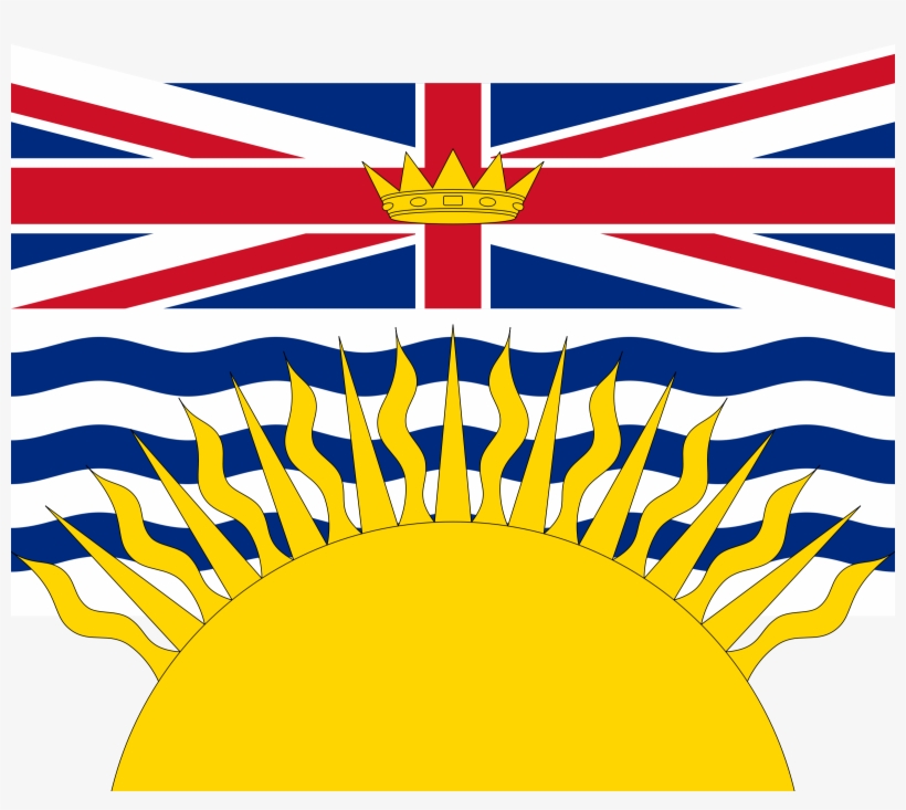 This Free Icons Png Design Of Flag Of British Columbia, transparent png