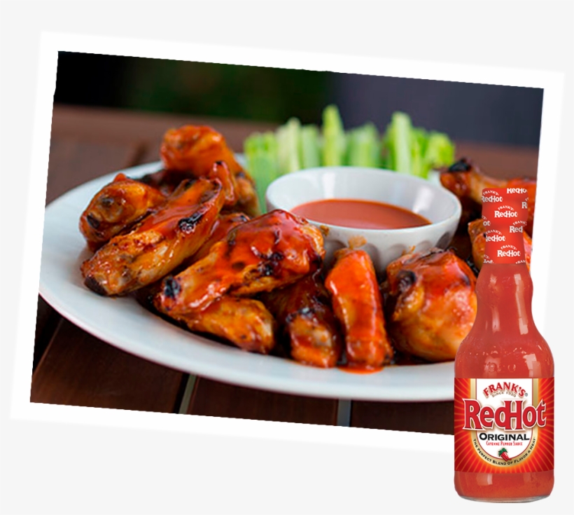 Buffalo Chicken Wings - Franks Red Hot Original Cayenne Pepper Sauce 148ml, transparent png