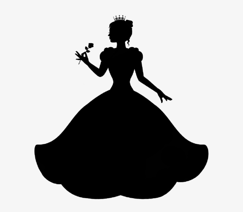 The Gallery For > Beauty Queen Silhouette Png - Riquet With The Tuft: Best Of Stories, transparent png