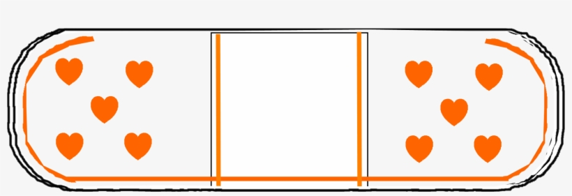 Sew W=490h=185 - Bandaid Template, transparent png