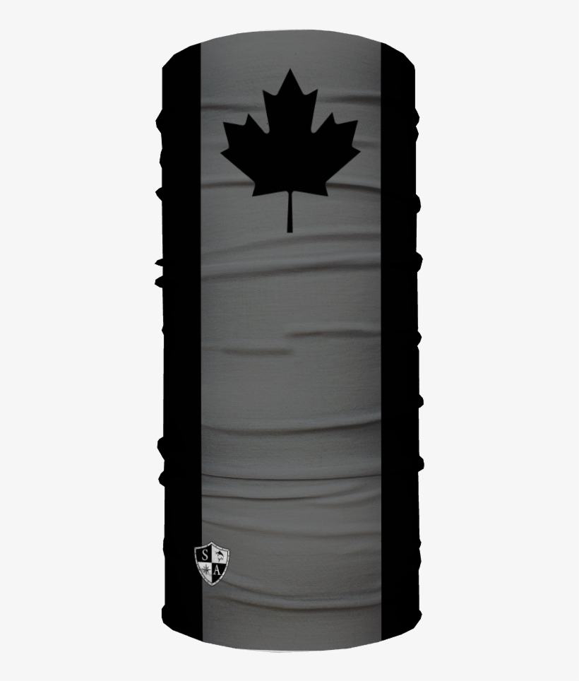 Blackout Canada Flag - Canada Face Shield, transparent png