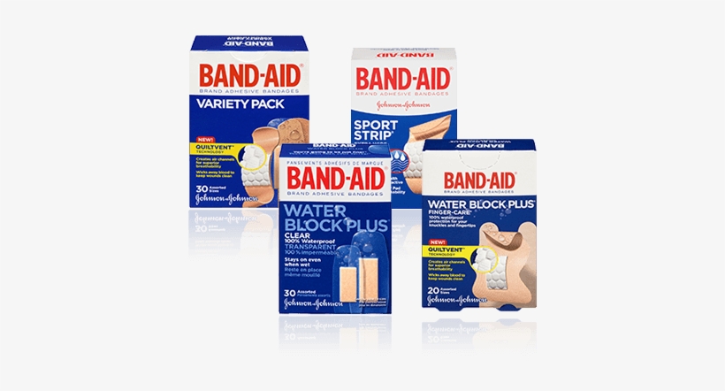 Active Lifestyle Protection - J&j Band-aid Water Block Plus Adhesive Bandages, transparent png