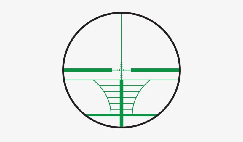 Terminus Optics Slr1 4-12x50eg Laser Scope - Mil Dot Rangefinder Reticle, transparent png