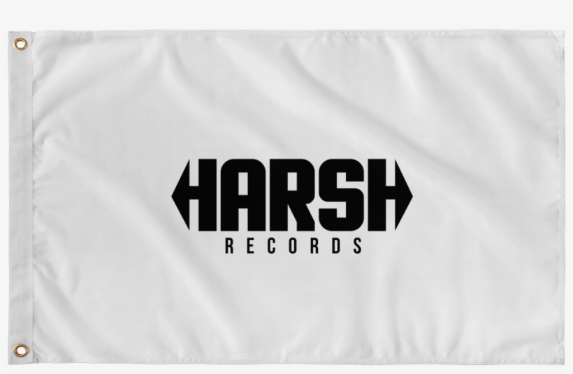 Harsh Records Wall Flag - Bass In My Veins - Ribellu - Download, transparent png