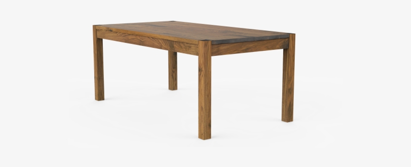 Solid Wood Plank Top Classic Parsons Tables - Table, transparent png