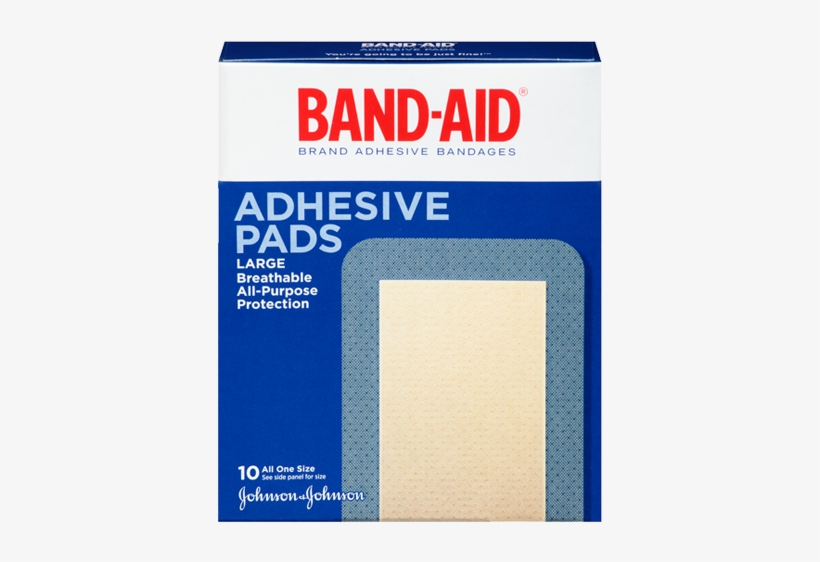 Step 3 - Protect - Johnson And Johnson Band Aid Extra Large Pad Bandage, transparent png