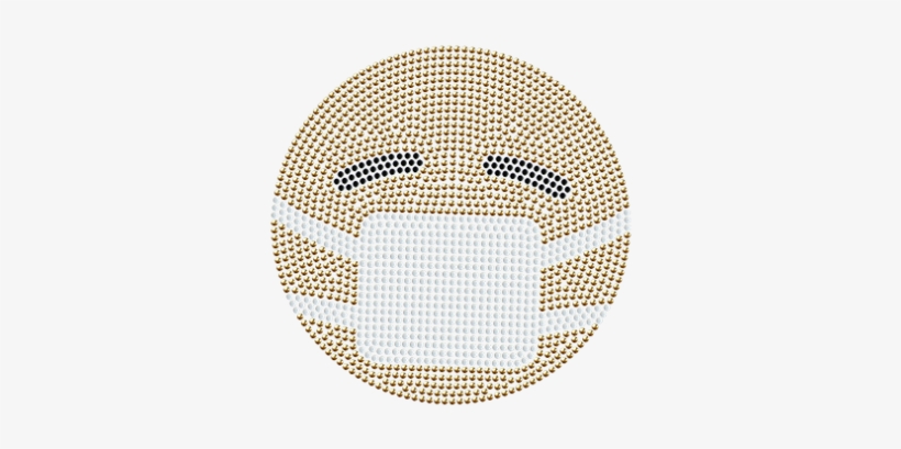 Get A Cold Emoji Design With Nailhead - Kate Spade New York Hopscotch Drive Accent Plate, transparent png