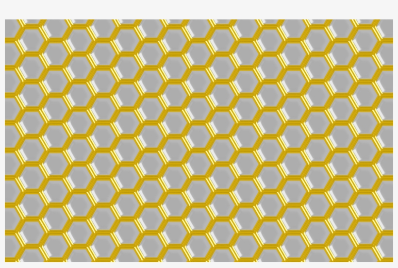 Transparent Gold And Grey Hex Overlay, transparent png