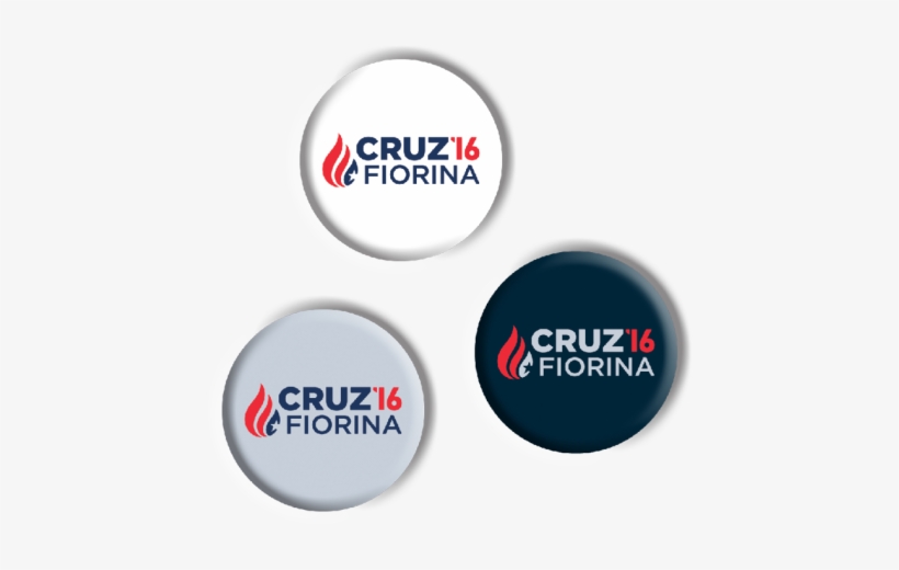Cruz Fiorina Buttons - Cruz Fiorina Button, transparent png