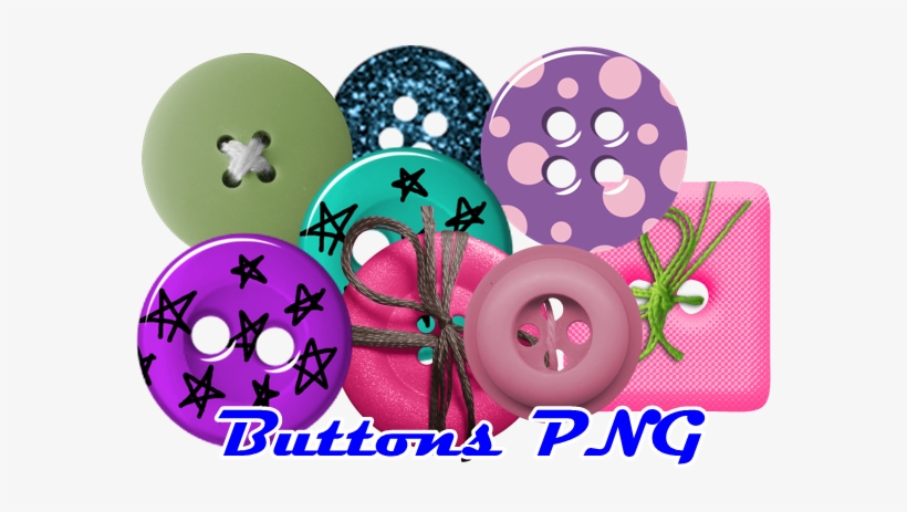 Buttons Png Pack - Circle, transparent png