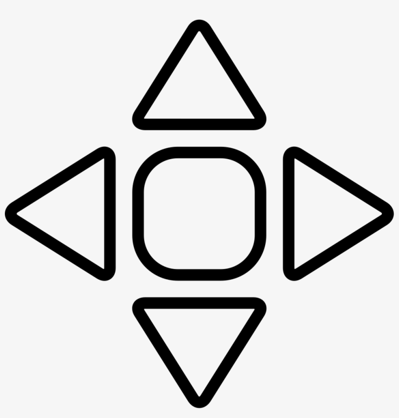 Phone Arrows Buttons Comments - Pijltjes Toetsen, transparent png