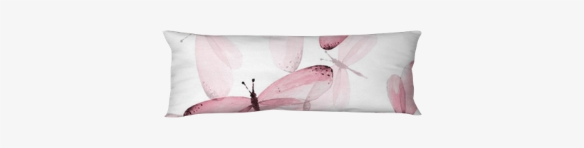 The Pattern Of Butterflies - Cushion, transparent png