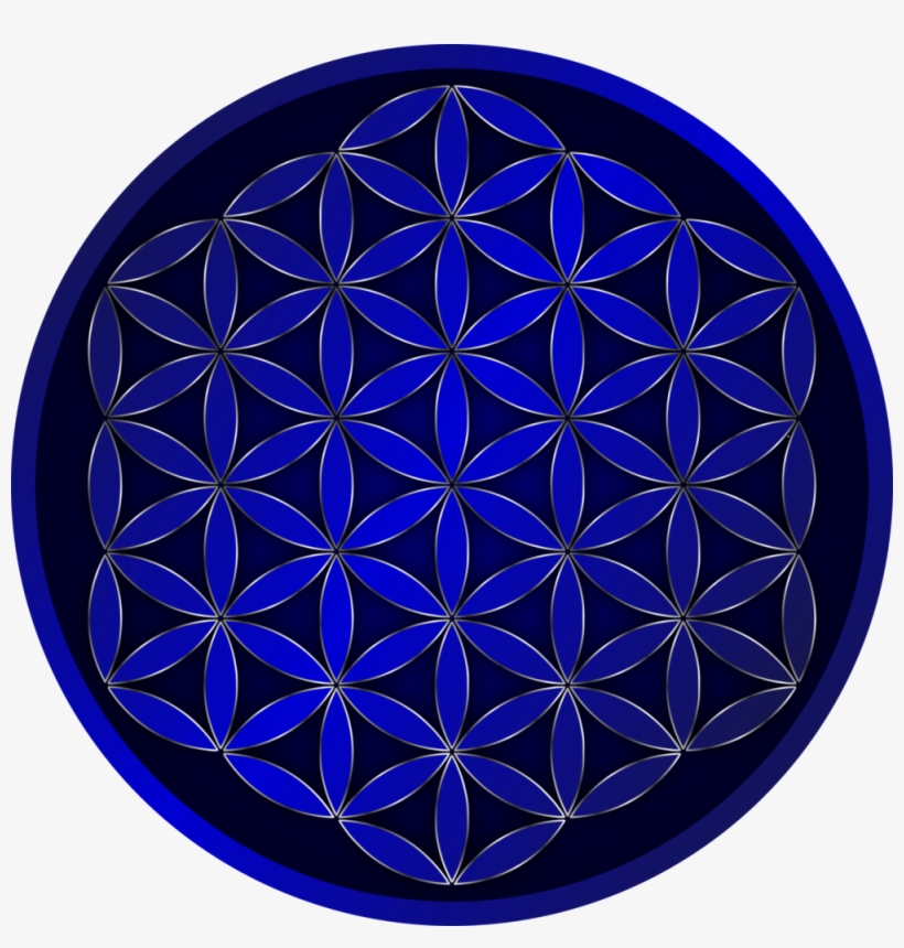 Sacred Geometry - Overlapping Circles Grid - 1000x1000 PNG Download ...