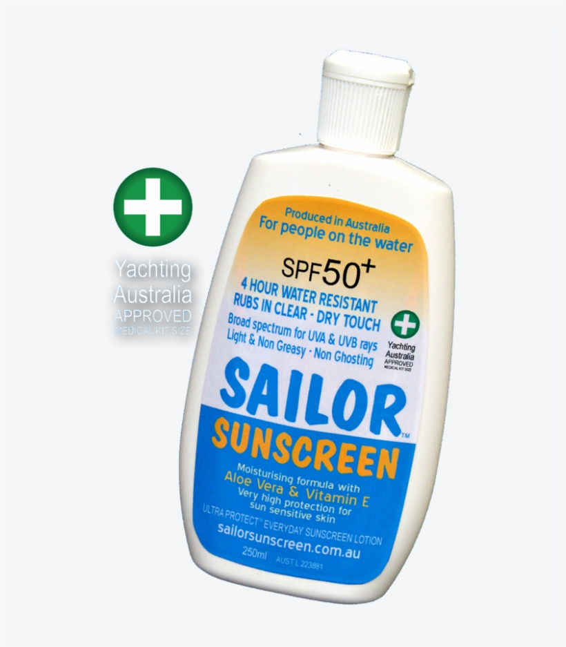 Clip Art Download Sailor Ml Flip Top Approved By Yachting - Australian Sunscreen Bottle, transparent png