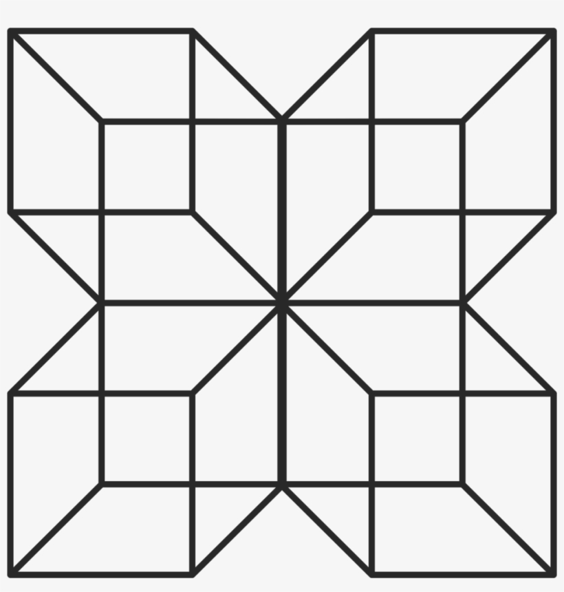 Geometric Snowflake Png, transparent png
