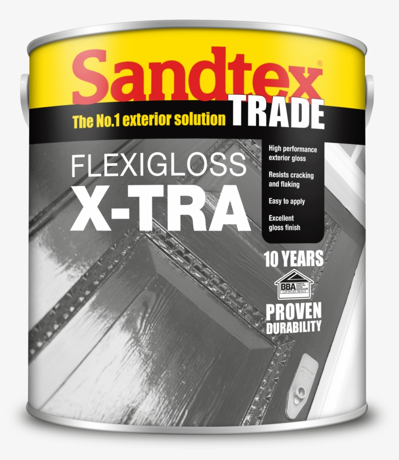 Sandtex Exterior Gloss White - Crown Trade Sandtex Flexible Primer Undercoat Grey, transparent png
