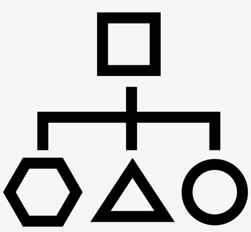 Geometric Shape Graphic Comments - Jerarquico Png, transparent png