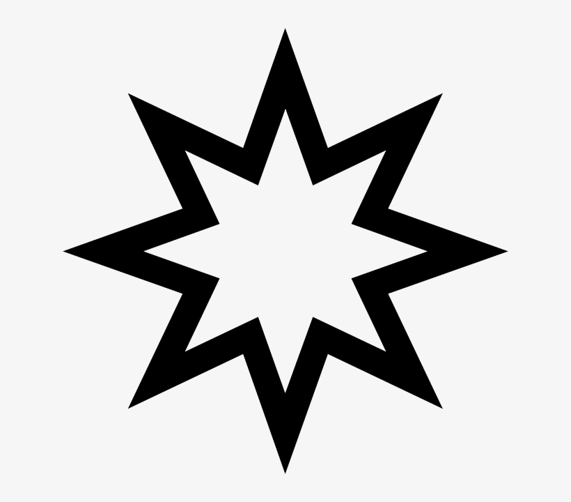 Outline, Star, Stars, Christmas, Space, Outlines - Star Outline, transparent png