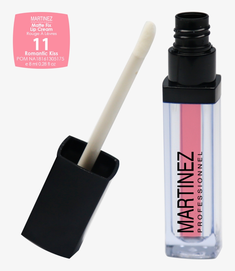 Martinez Artist Glam Matte Fix Lipstick Romantic Kiss - Martinez Lipstick, transparent png