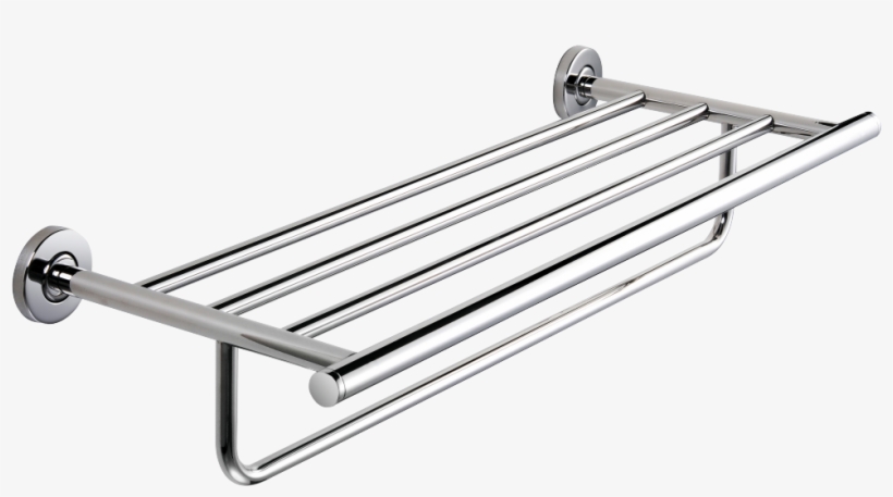 Franke Double Towel Rack In Combination Of Towel Shelf - Shelf, transparent png