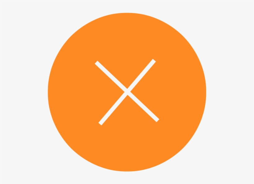 Cancel Icon - Circle, transparent png
