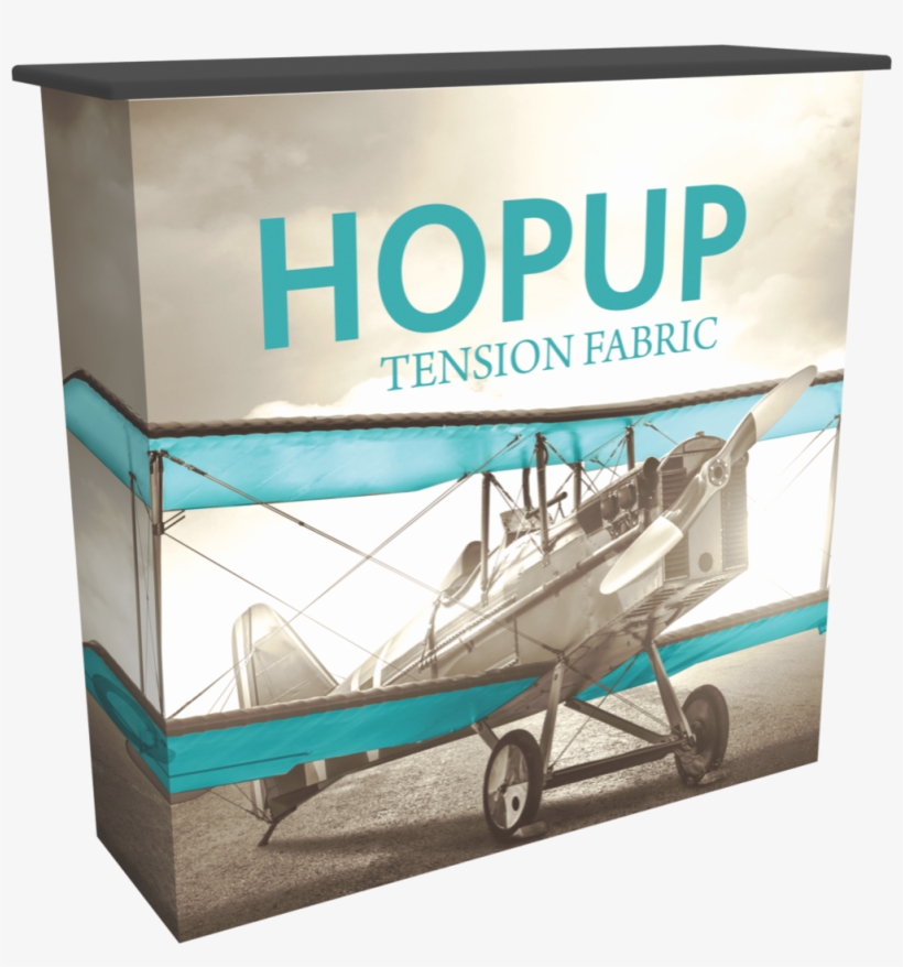 Portable Tradeshow Counter With Shelf - Hopup Display, transparent png