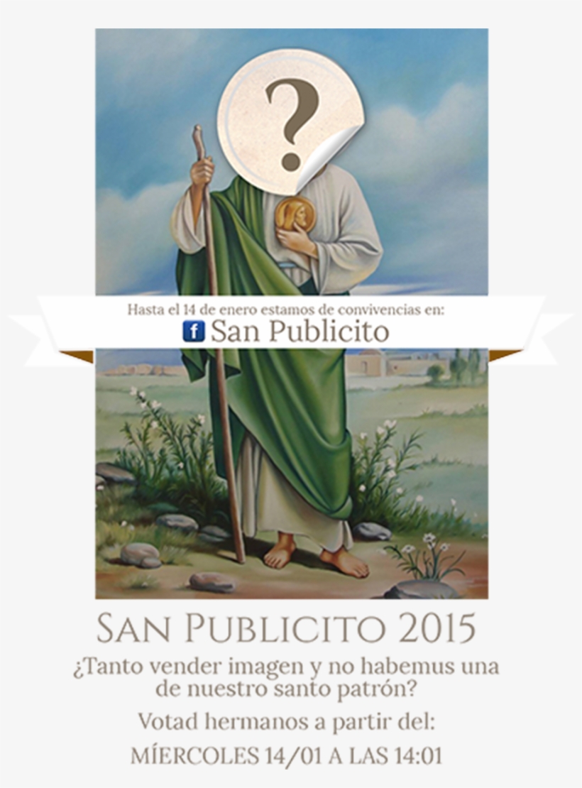 Se Busca Imagen De San Publicito - Imagen De San Judas Tadeo Png, transparent png
