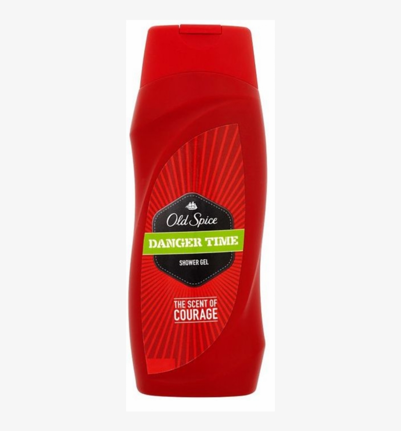 Old Spice Danger Time Shower Gel - Bottle, transparent png