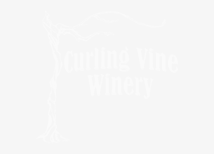 Curling Vine Winery Logo - Throw Pillow, transparent png
