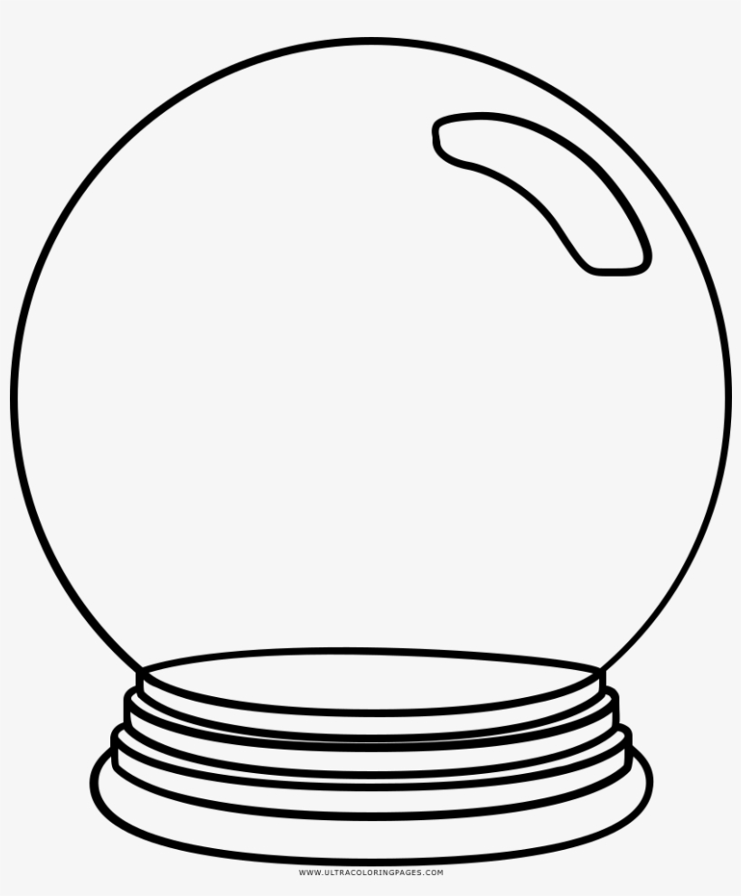 Bola De Cristal Dibujo, transparent png