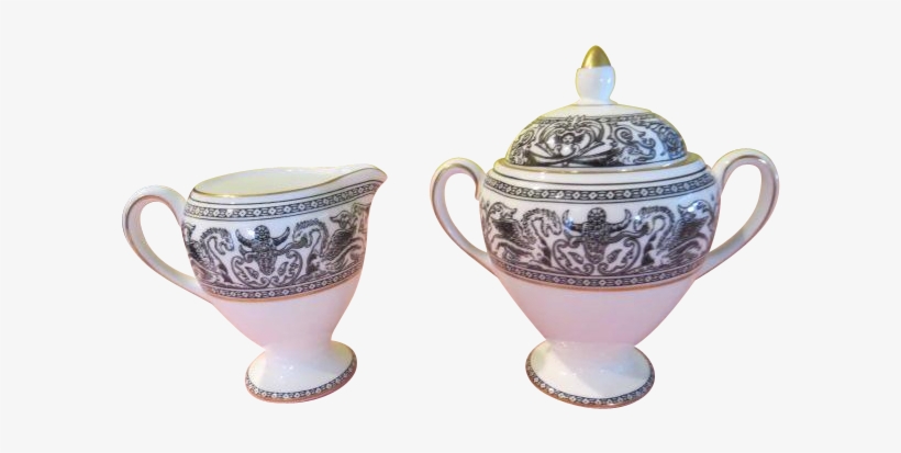 Wedgwood Florentine Black Dragon Outline W4312 Globe - Ceramic, transparent png