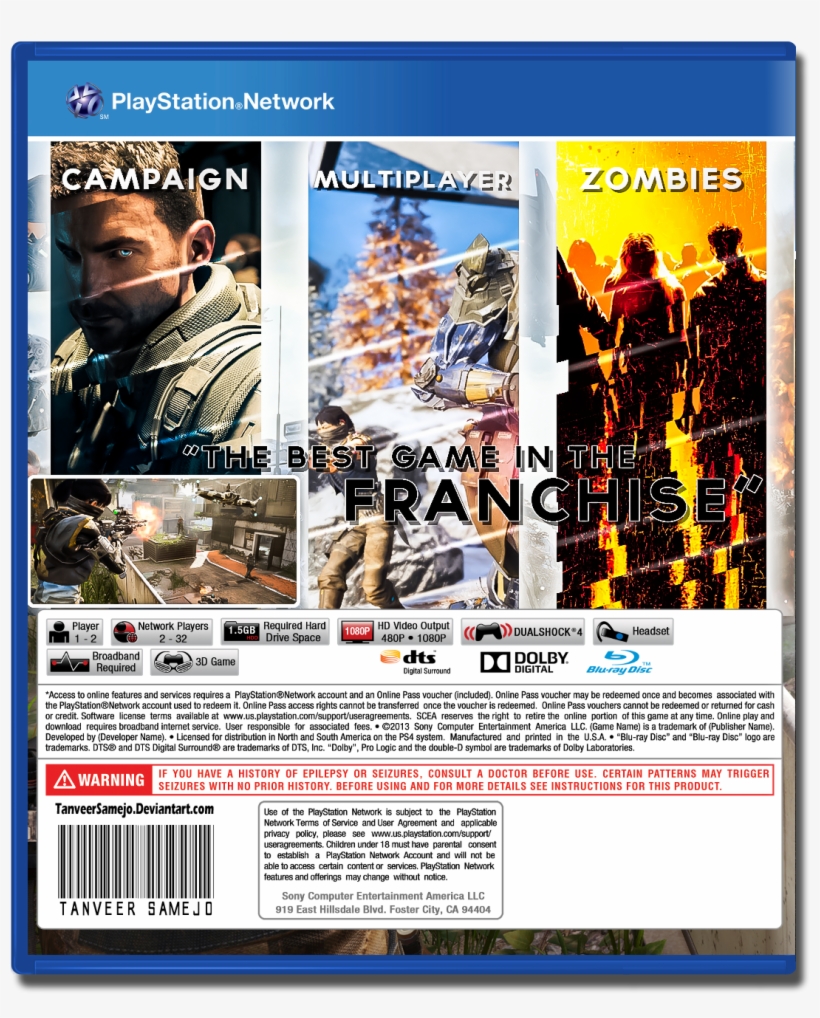 Redesign Concept For Black Ops - Poster, transparent png