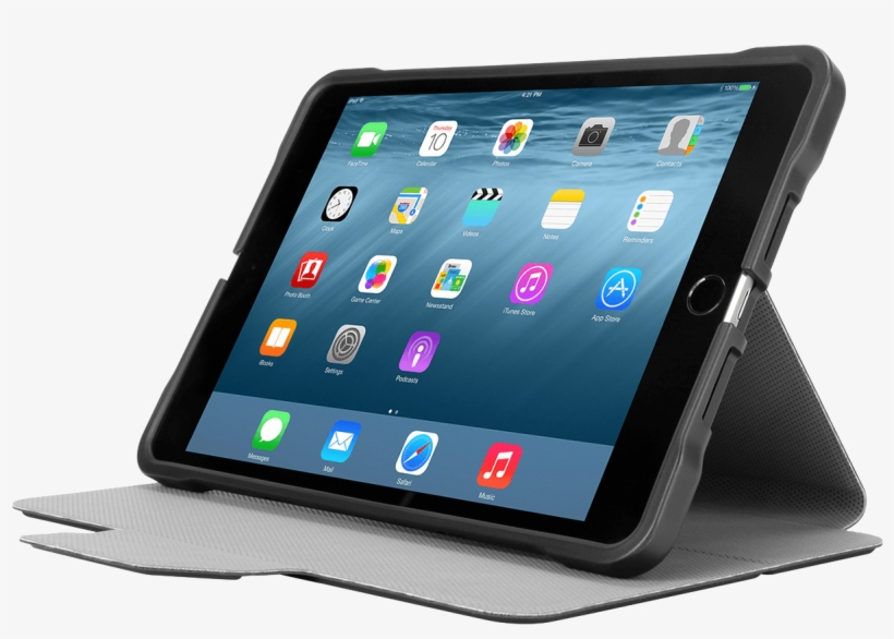 Black 3d Protection Case For Ipad Mini® - Ipad 2018 Protection, transparent png