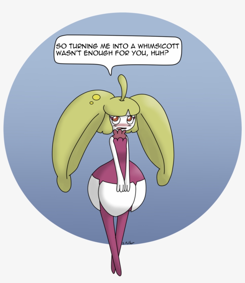 so Tupnins Me Into A Whimsicott Wasn't Enoush Fop - Tsareena Tg Tf, transparent png